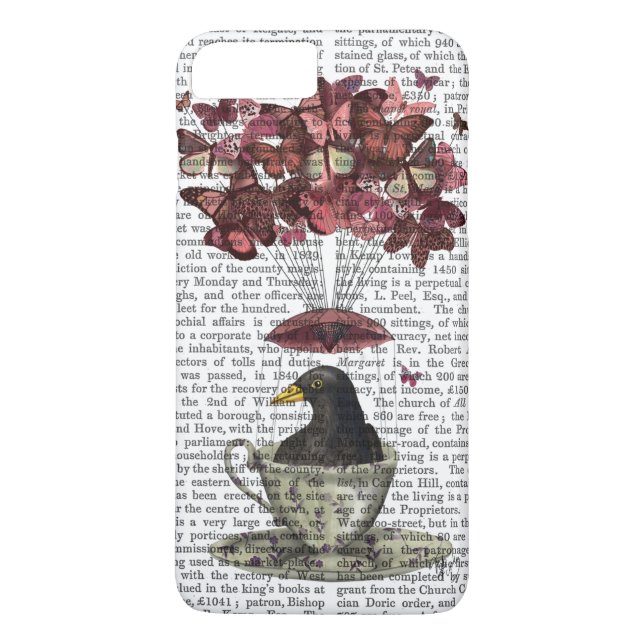 Capa Para iPhone, Case-Mate Blackbird In Teacup (Verso)