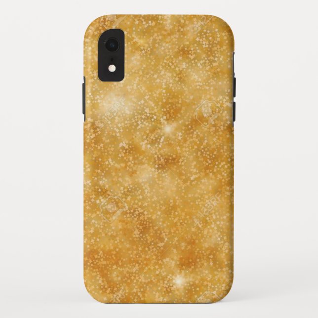 Capa Para iPhone, Case-Mate Bling Dourado (Verso)