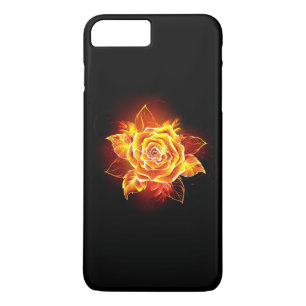 Capa iPhone 8 Plus/7 Plus Blooming Fire Rosa