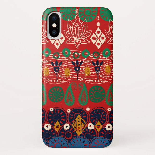 Capa Para iPhone, Case-Mate bloqueio de lótus no Natal (Verso)