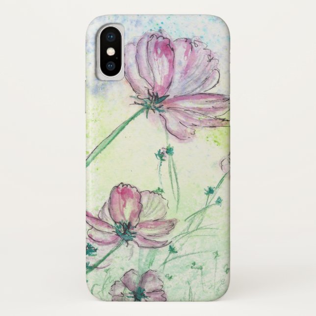 Capa Para iPhone, Case-Mate Blossoms e Air iPhone x Case (Verso)