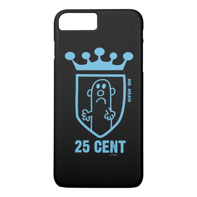 Capa Para iPhone, Case-Mate Blue Mr. Mean Crest & Crown (Verso)
