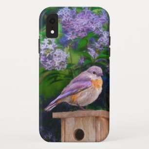Capa Para iPhone Da Case-Mate Bluebird oriental na neve - Foto original