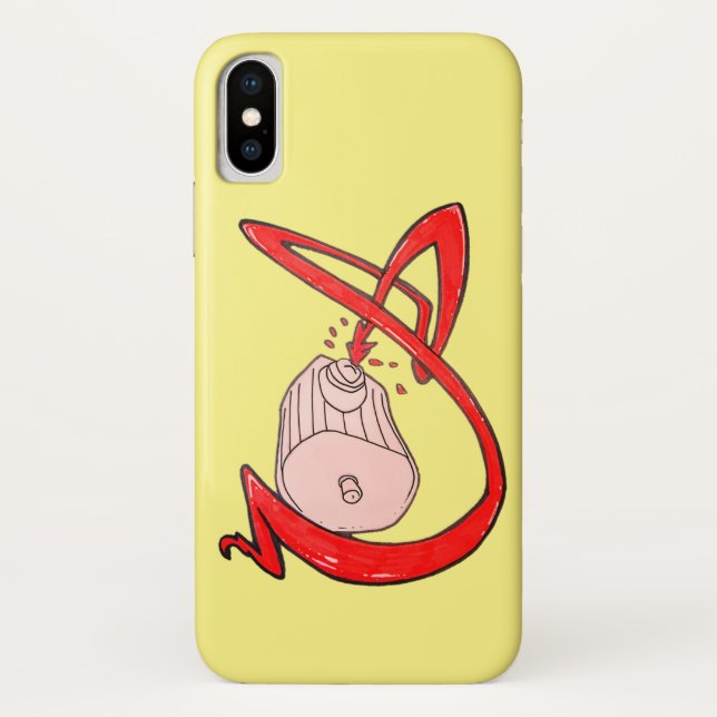 Capa Para iPhone, Case-Mate bocal do telefone (Verso)