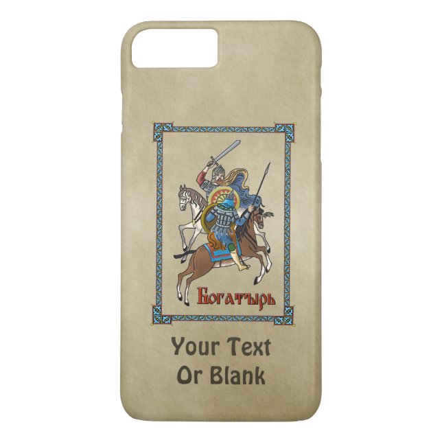 Capa Para iPhone, Case-Mate Bogatyr russo medieval (Verso)