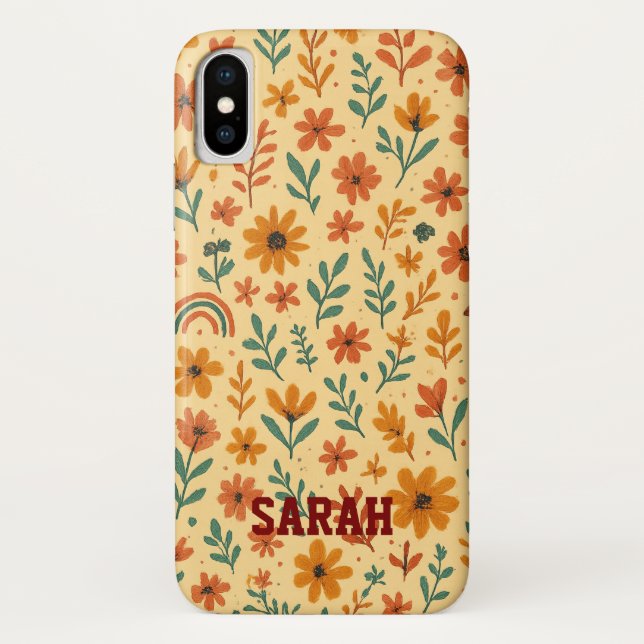 Capa Para iPhone, Case-Mate Boho Mini Floral (Verso)