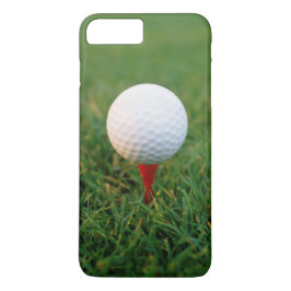 Capa iPhone 8 Plus/7 Plus Bola De Golfe Amarrada! Caso do SmartPhone