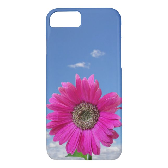 Capa Para iPhone, Case-Mate Bold Pink Gerbera Daisy (Verso)
