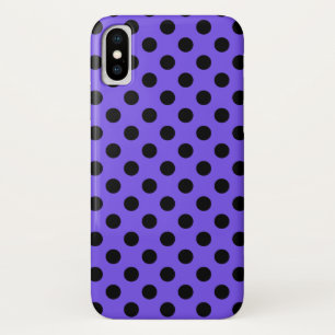 Capa Para iPhone X Bolinhas negras no relincho