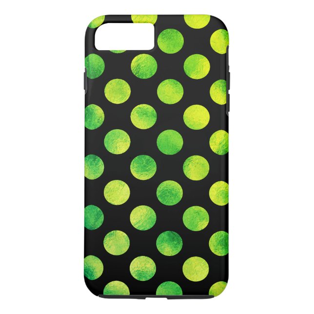 Capa Para iPhone, Case-Mate Bolinhas verdes desbotadas (Verso)