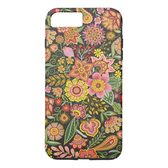 Capa Para iPhone, Case-Mate Bomba floral (Verso)