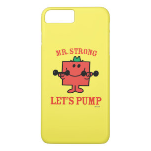 Capa iPhone 8 Plus/7 Plus Bombeando Ferro Com O Sr. Strong