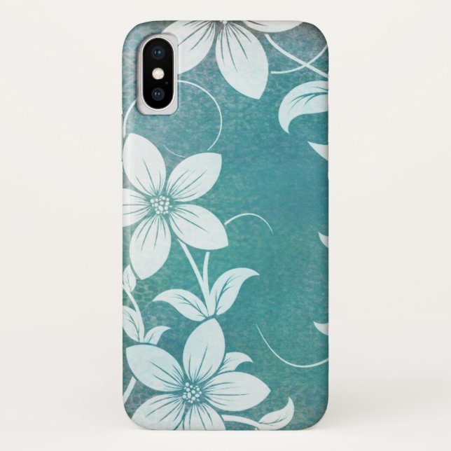 Capa Para iPhone, Case-Mate Bonita Design de Flor Branca e Teto (Verso)