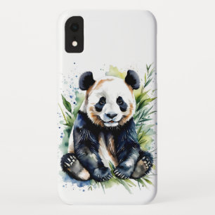 Capa Para iPhone Da Case-Mate Bonita Watercolor Panda Bear