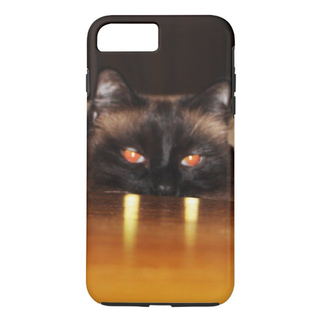 Capa Para iPhone, Case-Mate Bonito, engraçado, gato do vampiro (Verso)