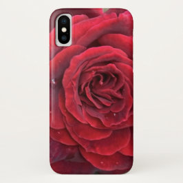 Capa Para iPhone Da Case-Mate Bonito iphone de rosa vermelha X