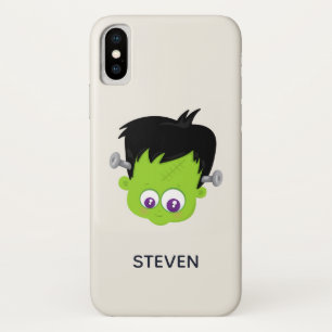 Capa Para iPhone Da Case-Mate Bonito monstro verde Frankenstein face ao Dia das