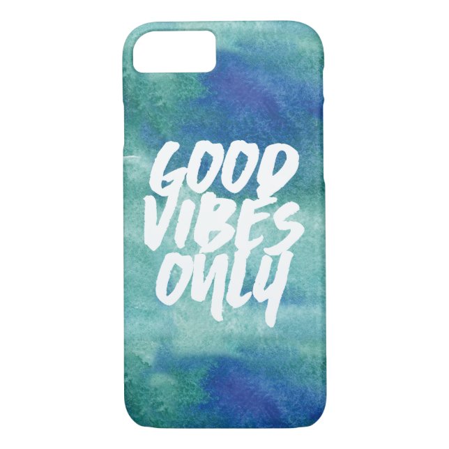 Capa Para iPhone, Case-Mate Bons Vibes apenas Tipografia (Verso)