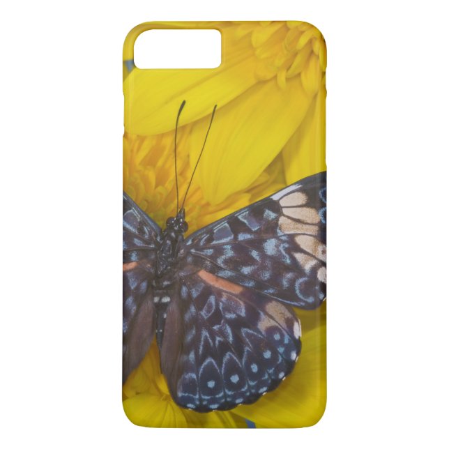 Capa Para iPhone, Case-Mate Borboleta em uma Flor Amarela (Verso)