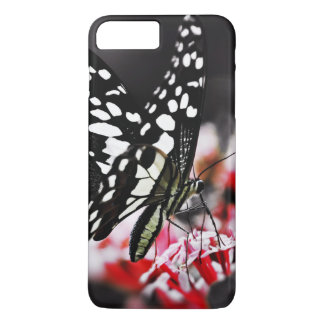 Capa Para iPhone Da Case-Mate Borboleta na Flor Vermelha