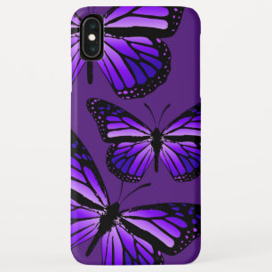 Capa Para iPhone Da Case-Mate Borboletas Monarcas em Roxo