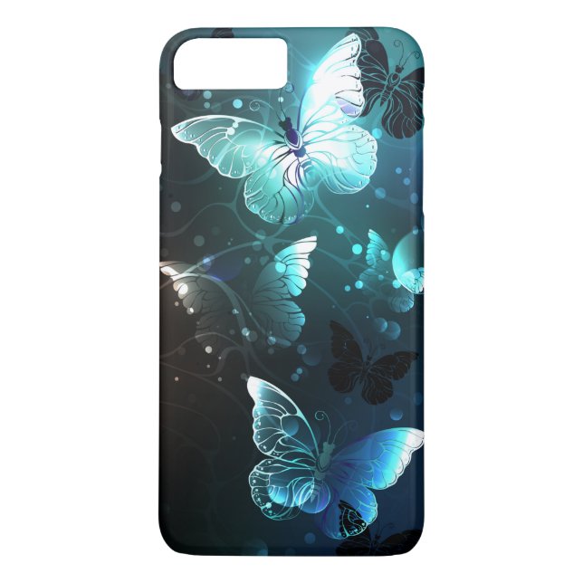 Capa Para iPhone, Case-Mate Borboletas Noturnas de Menta (Verso)