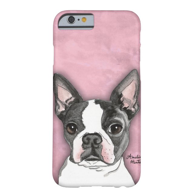 Capa Para iPhone, Case-Mate Boston Terrier (Verso)