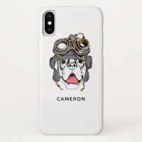 Boxer Steampunk| Adicione Seu Nome