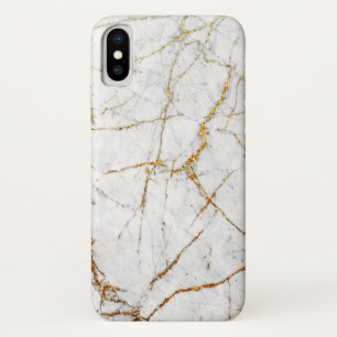Capa Para iPhone Da Case-Mate Branco & mármore do ouro
