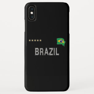 Capa Para iPhone Da Case-Mate Brasil: Ventilador de futebol camisa coração
