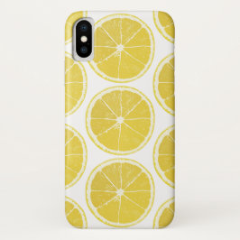 Capa Para iPhone Da Case-Mate Bright Lemon Slice Pattern iPhone / iPad Case