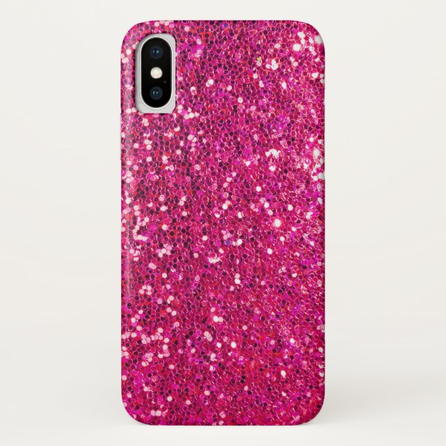 Capa Para iPhone, Case-Mate Brilho cor-de-rosa (Verso)