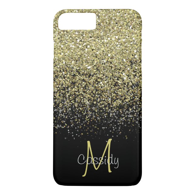 Capa Para iPhone, Case-Mate Brilho Dourado, feminino, na moda, móvel (Verso)