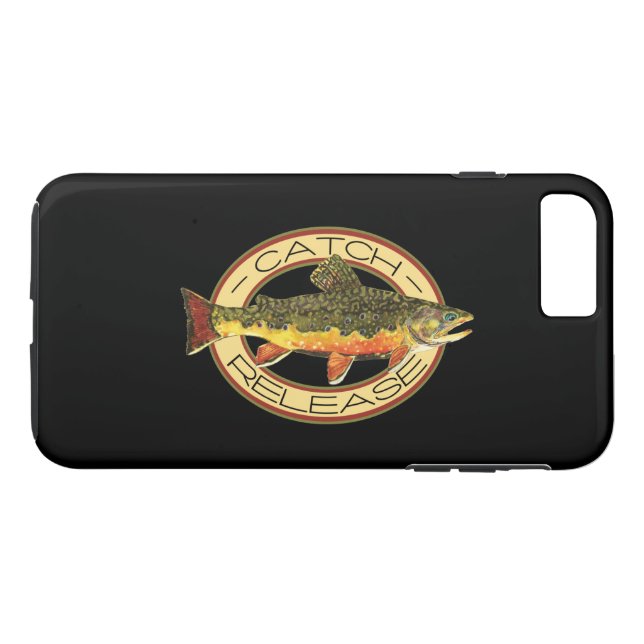 Capa Para iPhone, Case-Mate Brook Troubleshooting Pesca C e R (Verso (Horizontal))