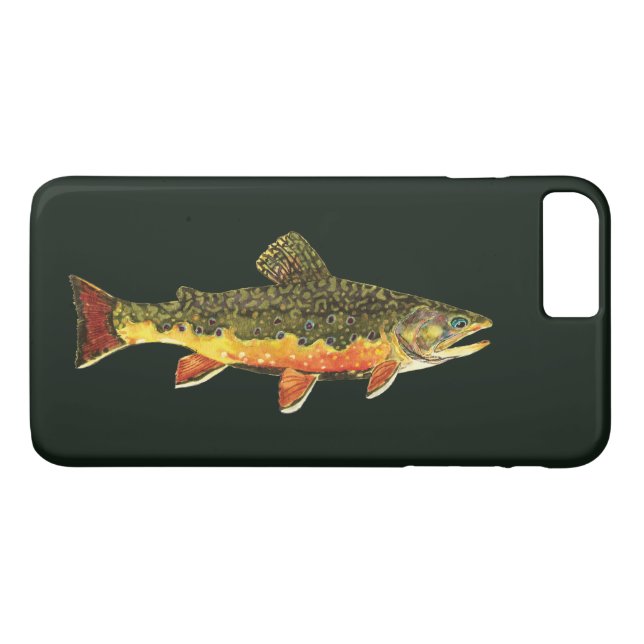 Capa Para iPhone, Case-Mate Brook Trout Fly Fish Angler's (Verso (Horizontal))