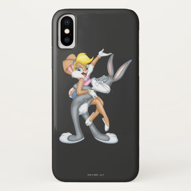 Capa Para iPhone, Case-Mate BUGS BUNNY™ e Lola Bunny (Verso)