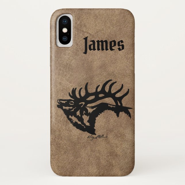 Capa Para iPhone, Case-Mate Bull Elk (Verso)