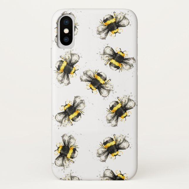 Capa Para iPhone, Case-Mate Bumble o impressão da abelha (Verso)
