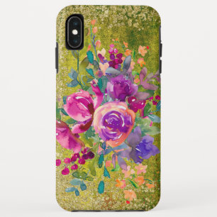 Capa Para iPhone Da Case-Mate Buquê de Flor de Água em Verde Russo