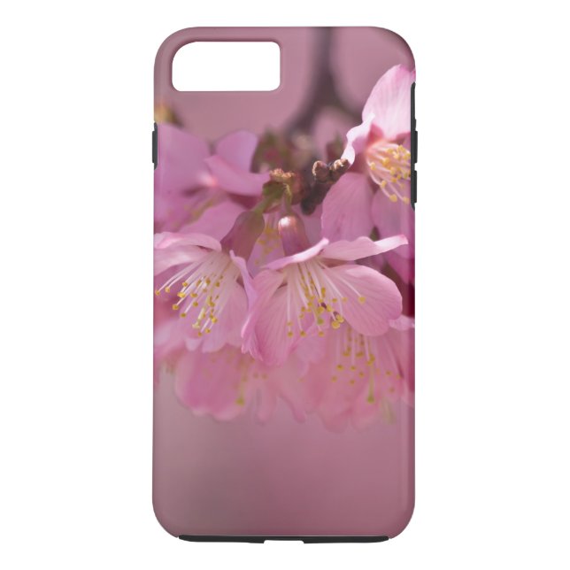 Capa Para iPhone, Case-Mate Buquê Delicado Rosa de Flores de Cerejeira Sakura (Verso)