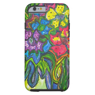 Capa Tough Para iPhone 6 Buquê lunático dos gatinhos