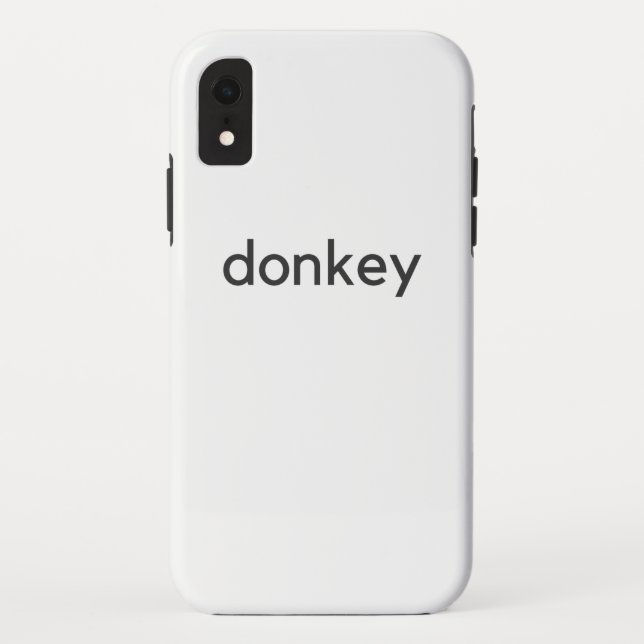 Capa Para iPhone, Case-Mate burro escuro (Verso)