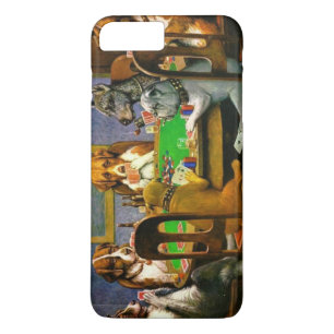 Capa Para iPhone Da Case-Mate C.M. Cães de Coolidge que jogam o póquer