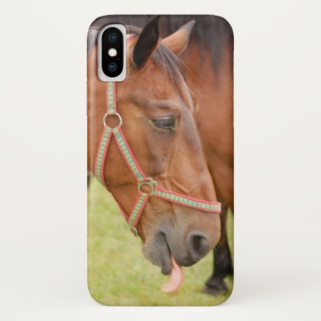 Capa Para iPhone, Case-Mate Cabeça de cavalo 002 (Verso)