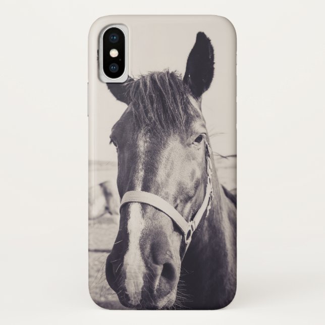 Capa Para iPhone, Case-Mate Cabeça de Cavalo 008 (Verso)