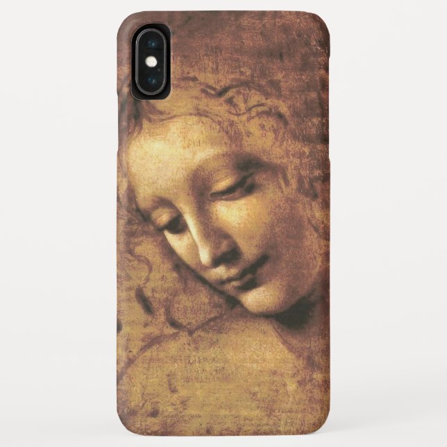Capa Para iPhone, Case-Mate Cabeça de uma Mulher La Scapigliata Leonardo Da Vi (Verso)