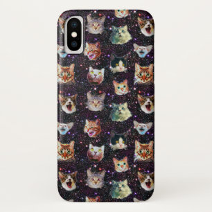 Capa Para iPhone Da Case-Mate Cabeças de Gato no Exterior Padrão de Galáxias Eng