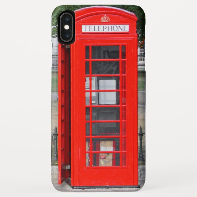 Capa Para iPhone, Case-Mate cabine telefônica de Londres (Verso)