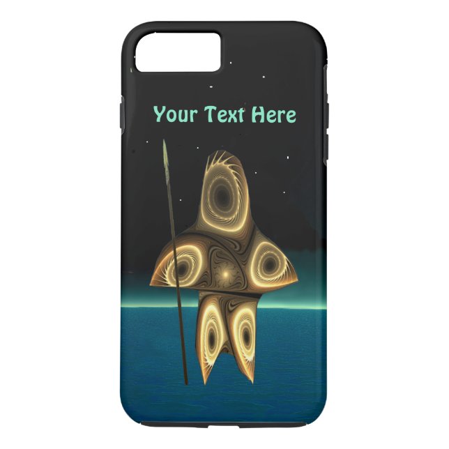 Capa Para iPhone, Case-Mate Caçador Inuit Fractal (Verso)