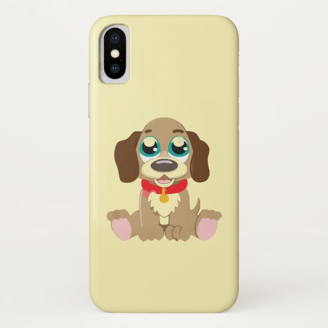 Capa Para iPhone, Case-Mate Cachorrinho Fofo Com Olhos Lindos (Verso)